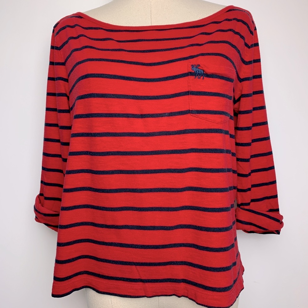 Abercrombie Striped Shirt Size M - 3/$10